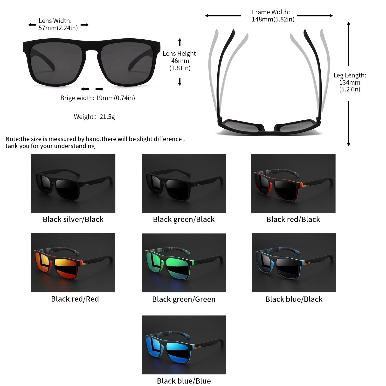 Men's Polarized Sports Sunglasses