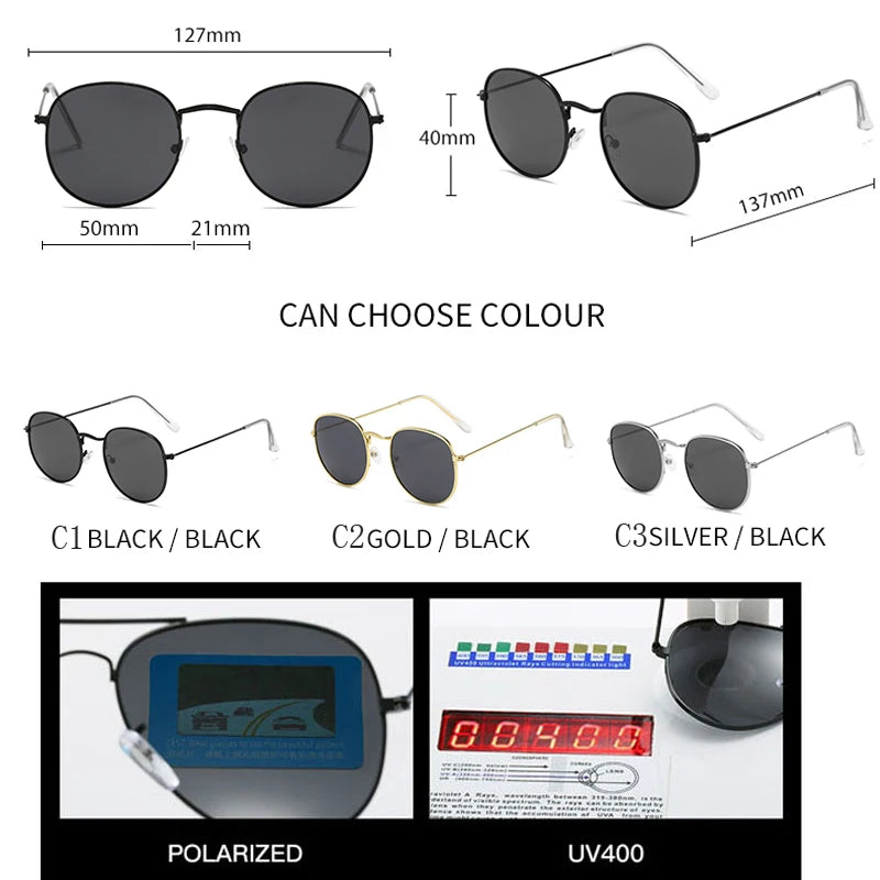 Men's Vintage Polarized Sunglasses
